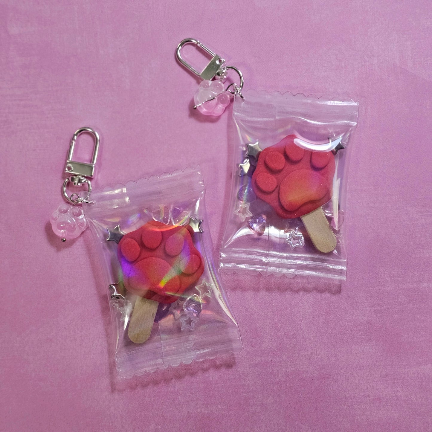 Pawpsicle Charm Clip