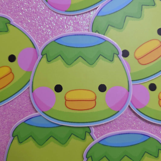 Cutie Kappa Vinyl Sticker