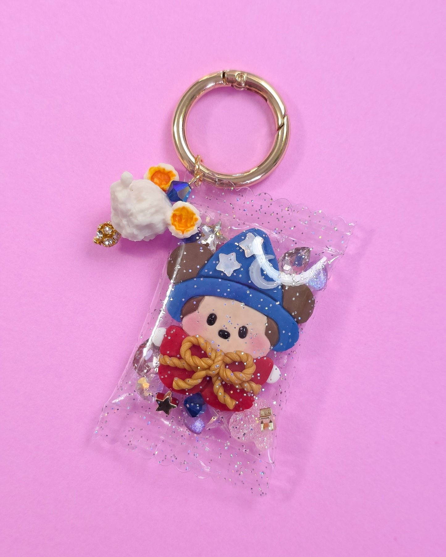 Magic Mouse Candy Bag Charm Glitter