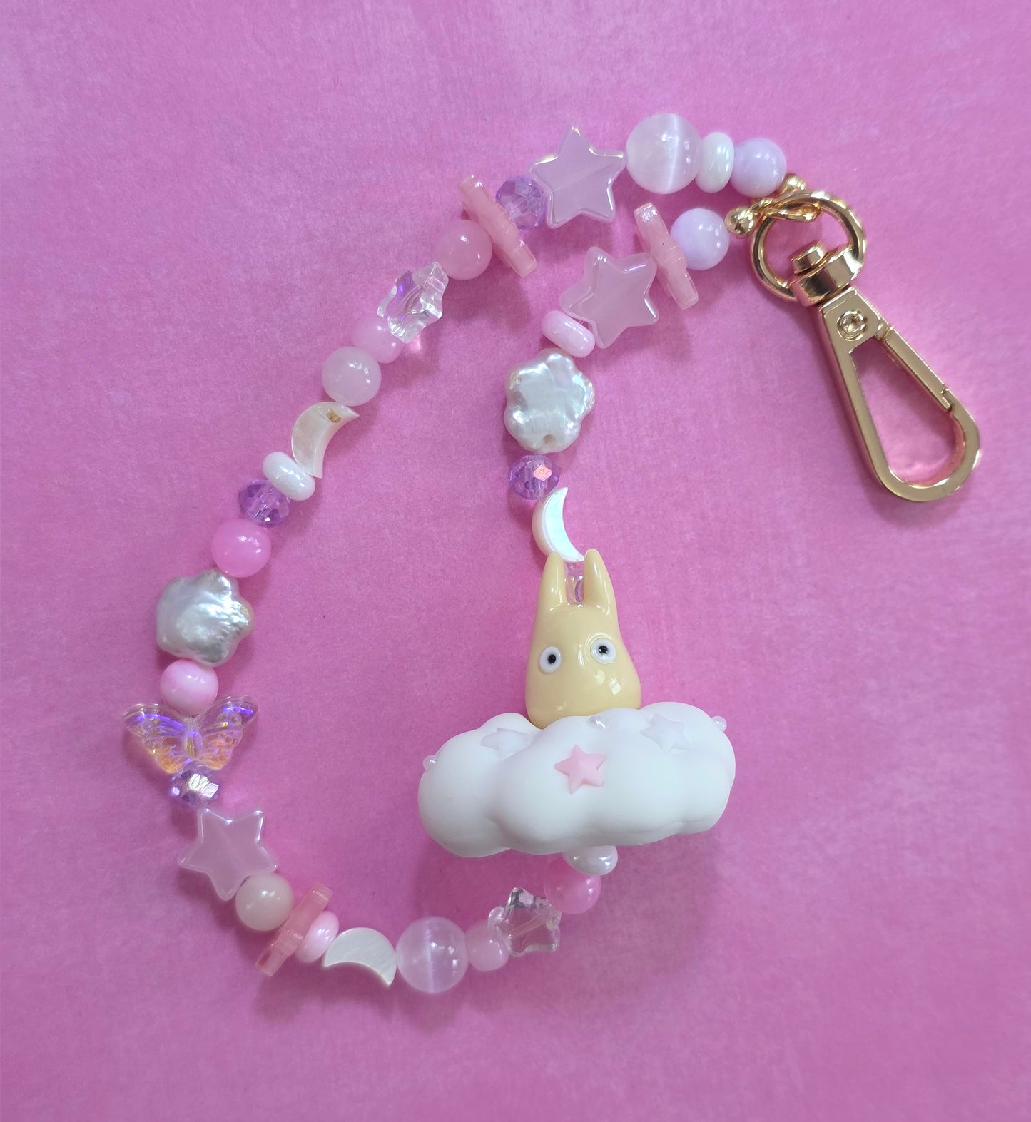 Totoro Cloud Phone Charm
