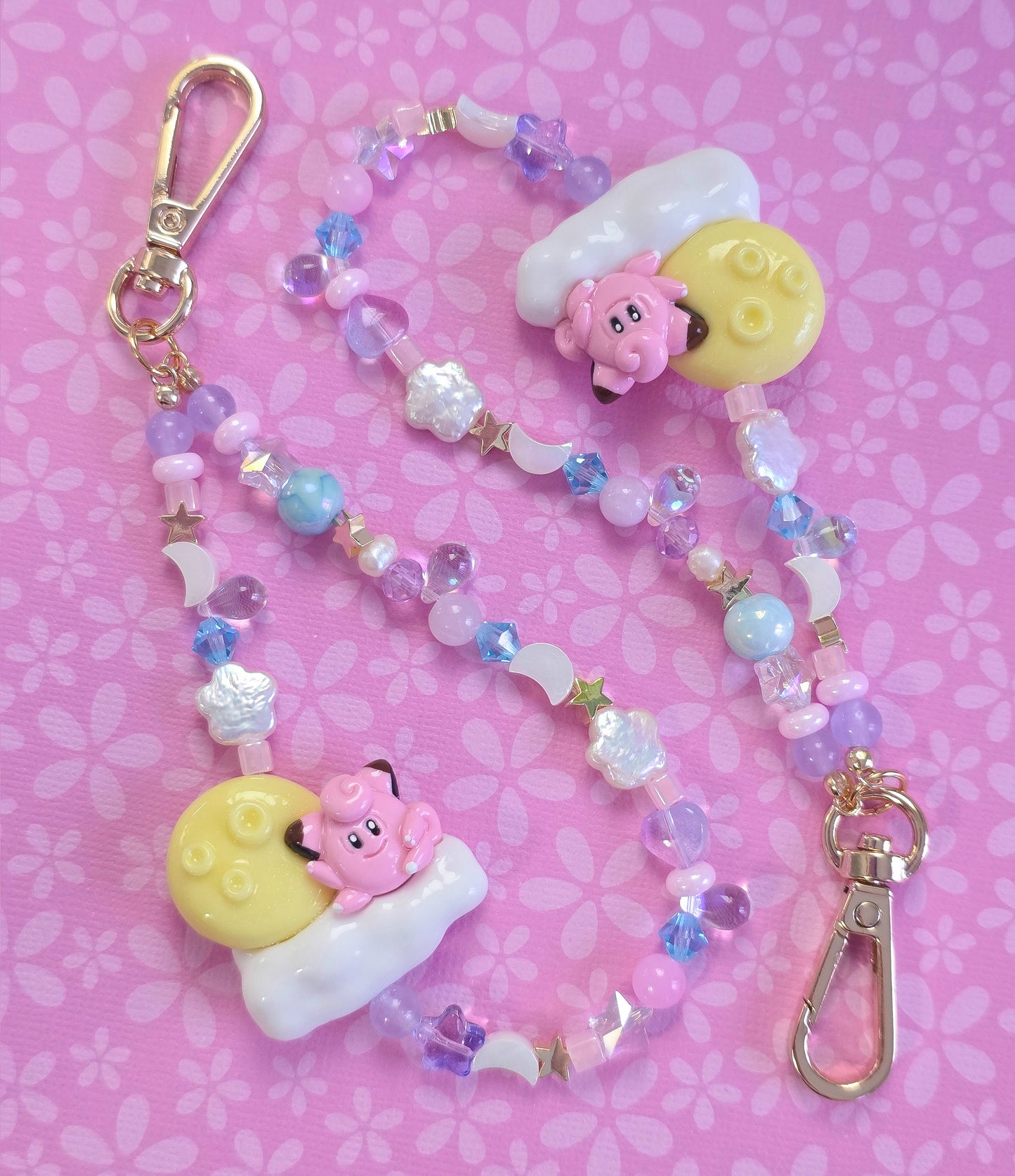 Moon Fairy Phone Charm