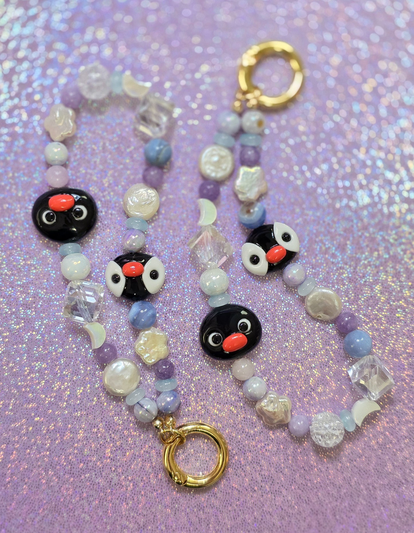 Pingu & Pinga Phone Charm