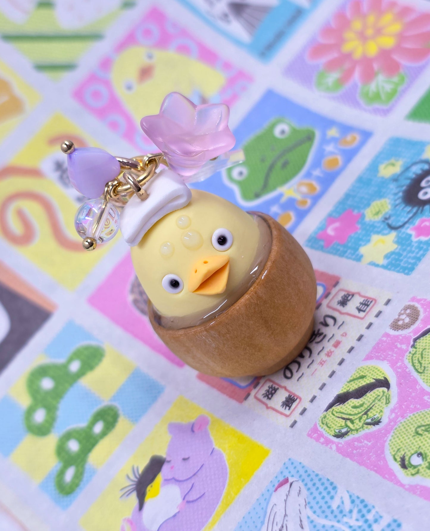 Bath Duck Bag Charm