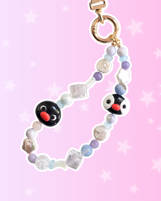 Pingu & Pinga Phone Charm