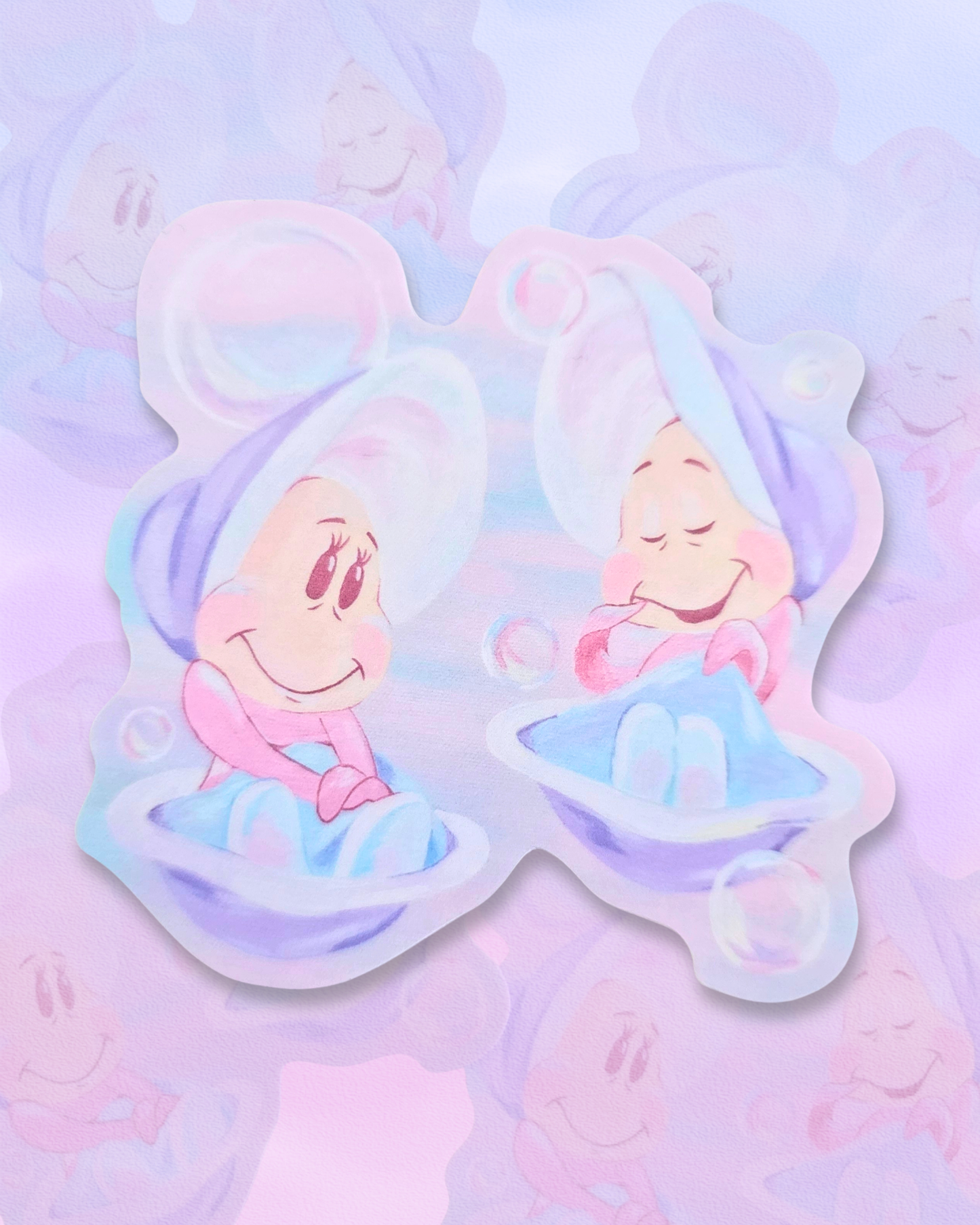 Baby Oyster Besties Vinyl Sticker