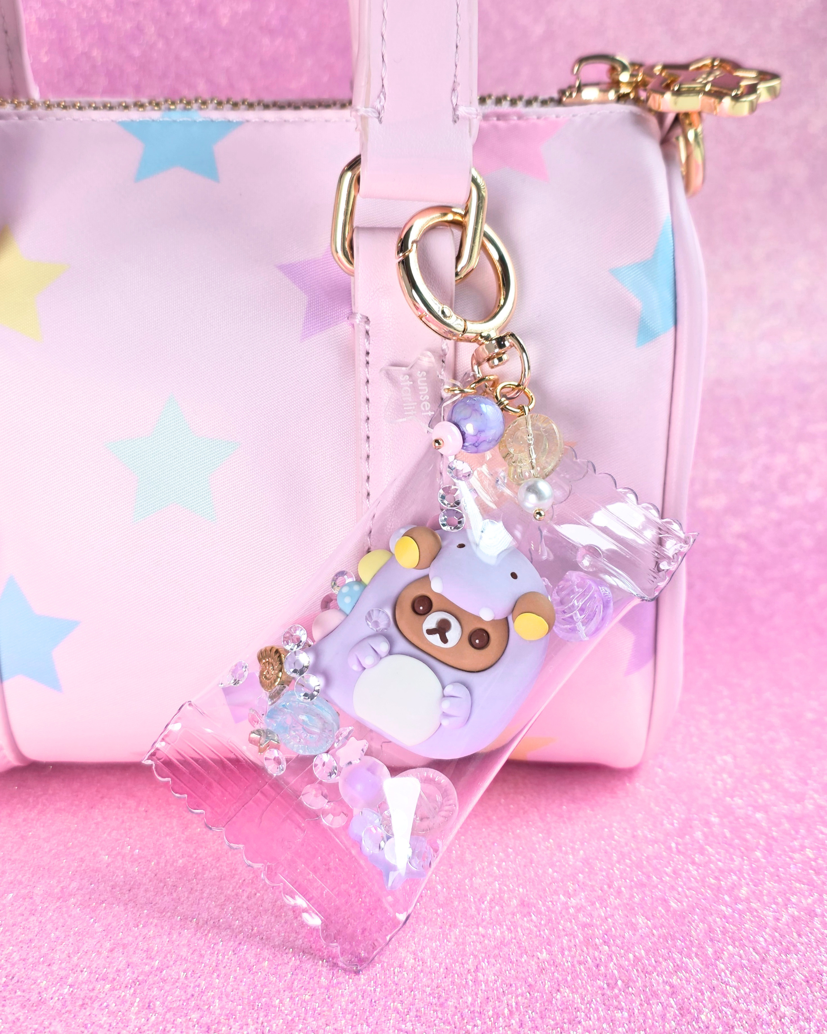 Dino Kuma Candy Bag Charm – Sunset Starlit