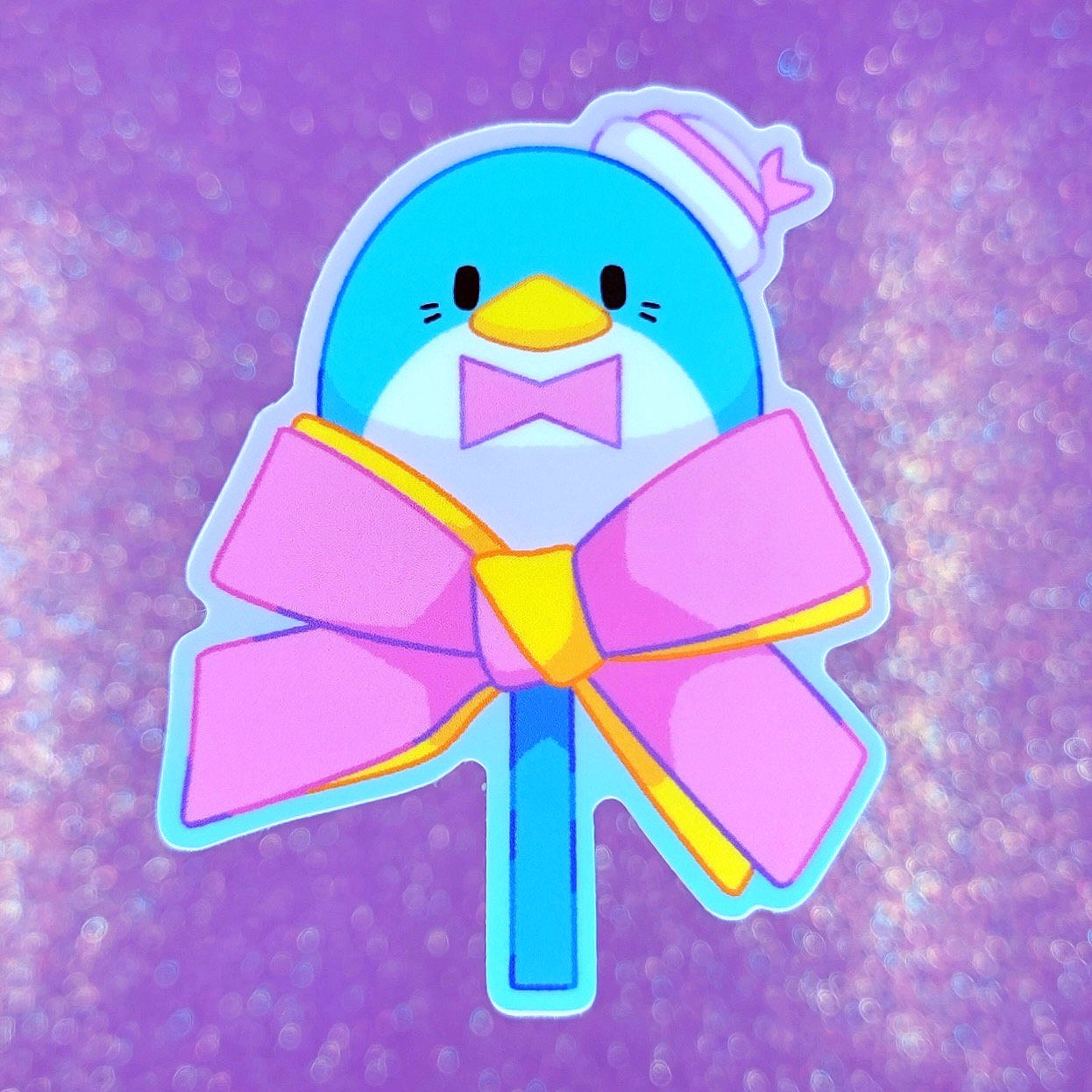 Tux Sam Vinyl Sticker
