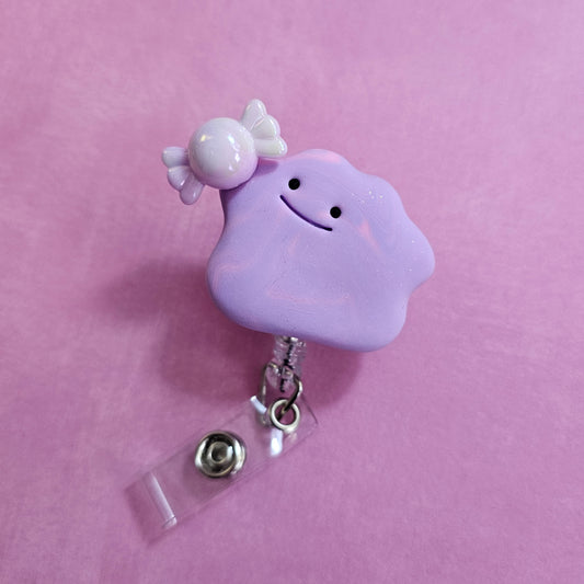 Swirly Ditto Badge Reel