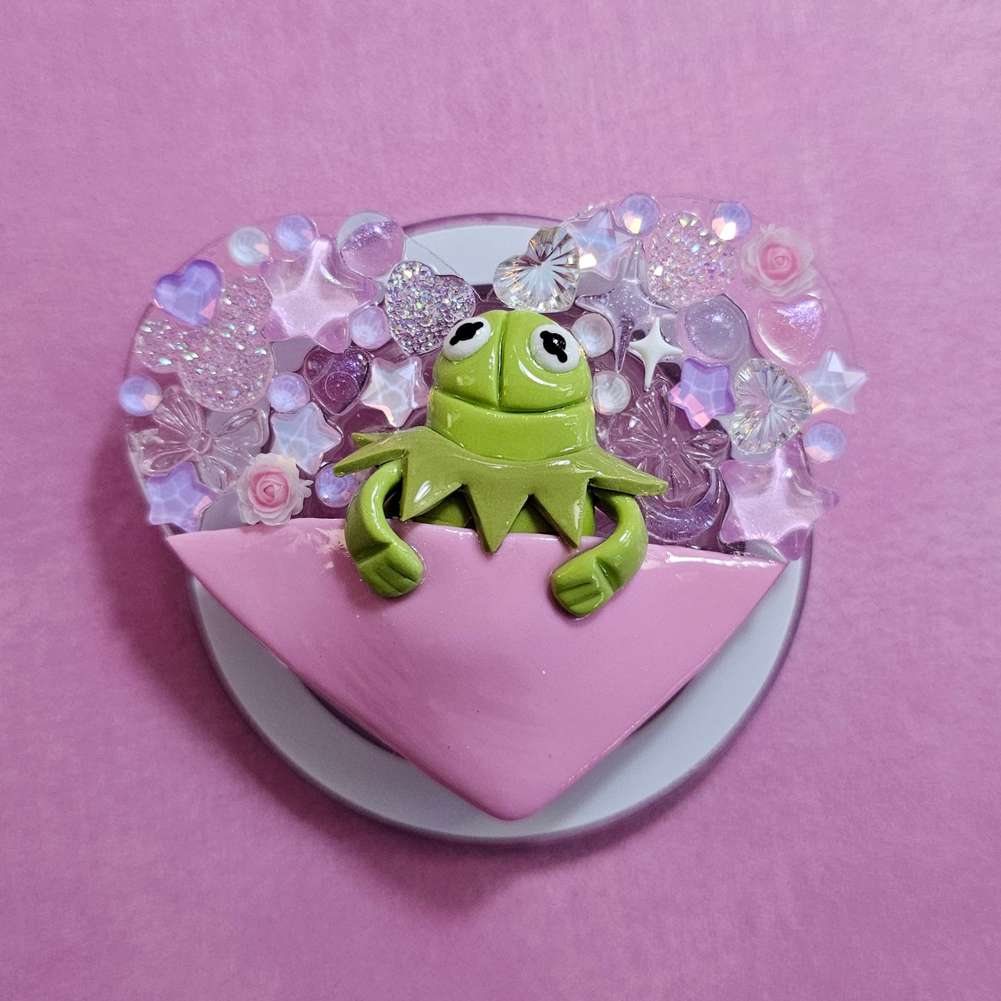 Kermie Magnetic Jeweled Phone Grip