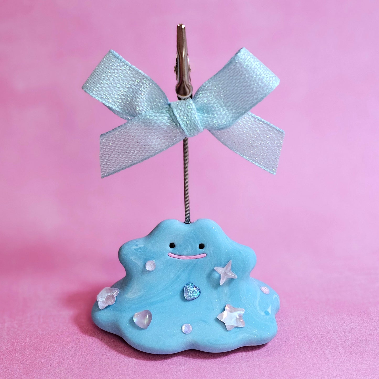 Shiny Swirly Ditto Photo Holder