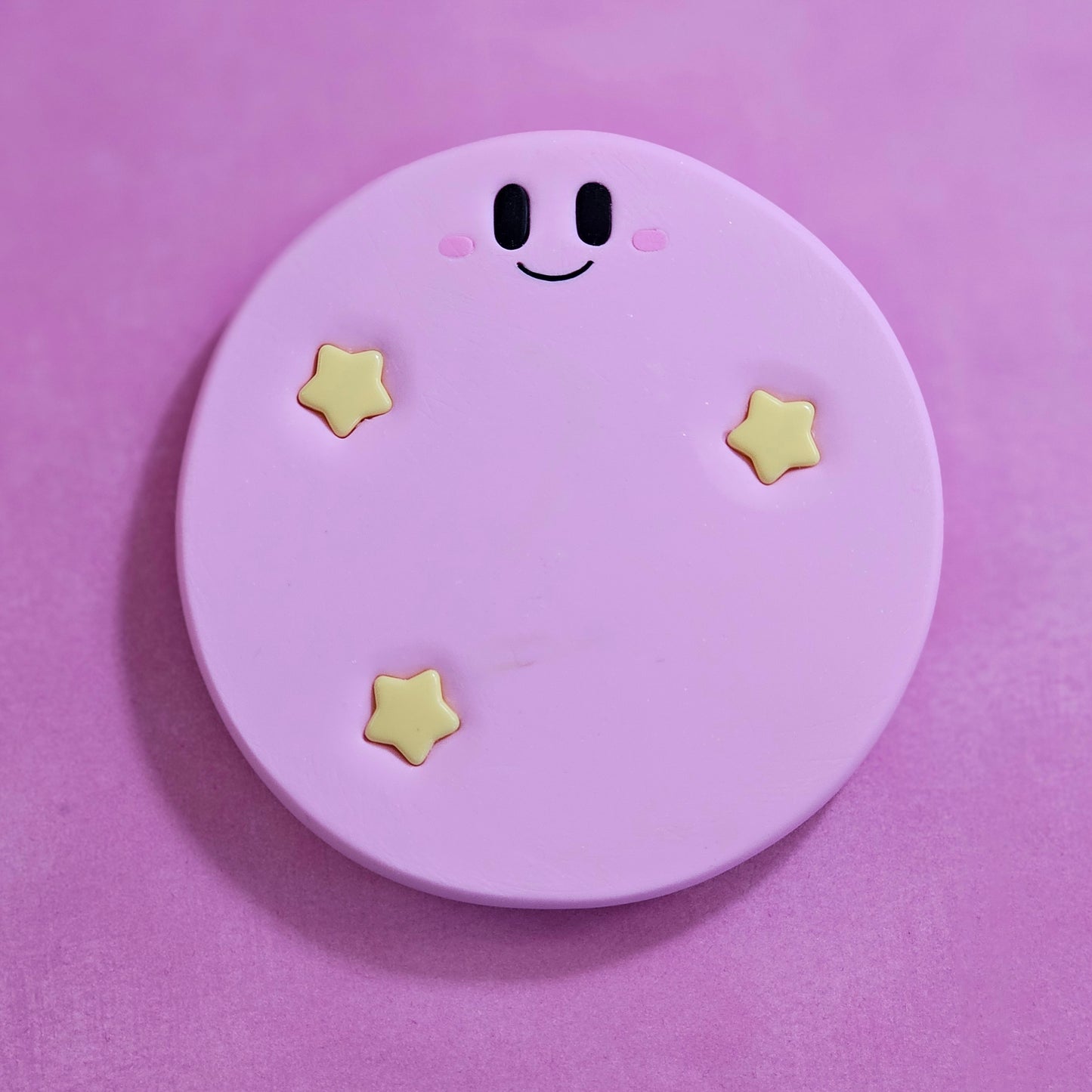 Round Kirb Coaster Slightly Flawed