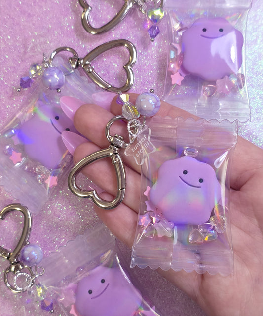 Purple Blob Candy Clip