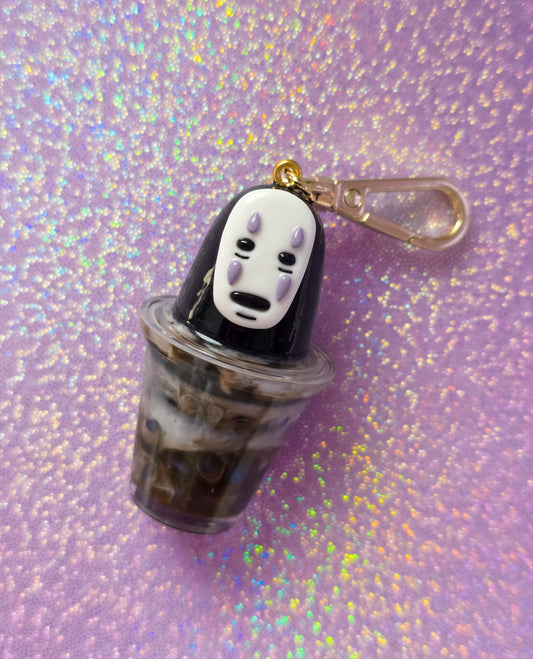 No Face Cold Brew Bag Charm