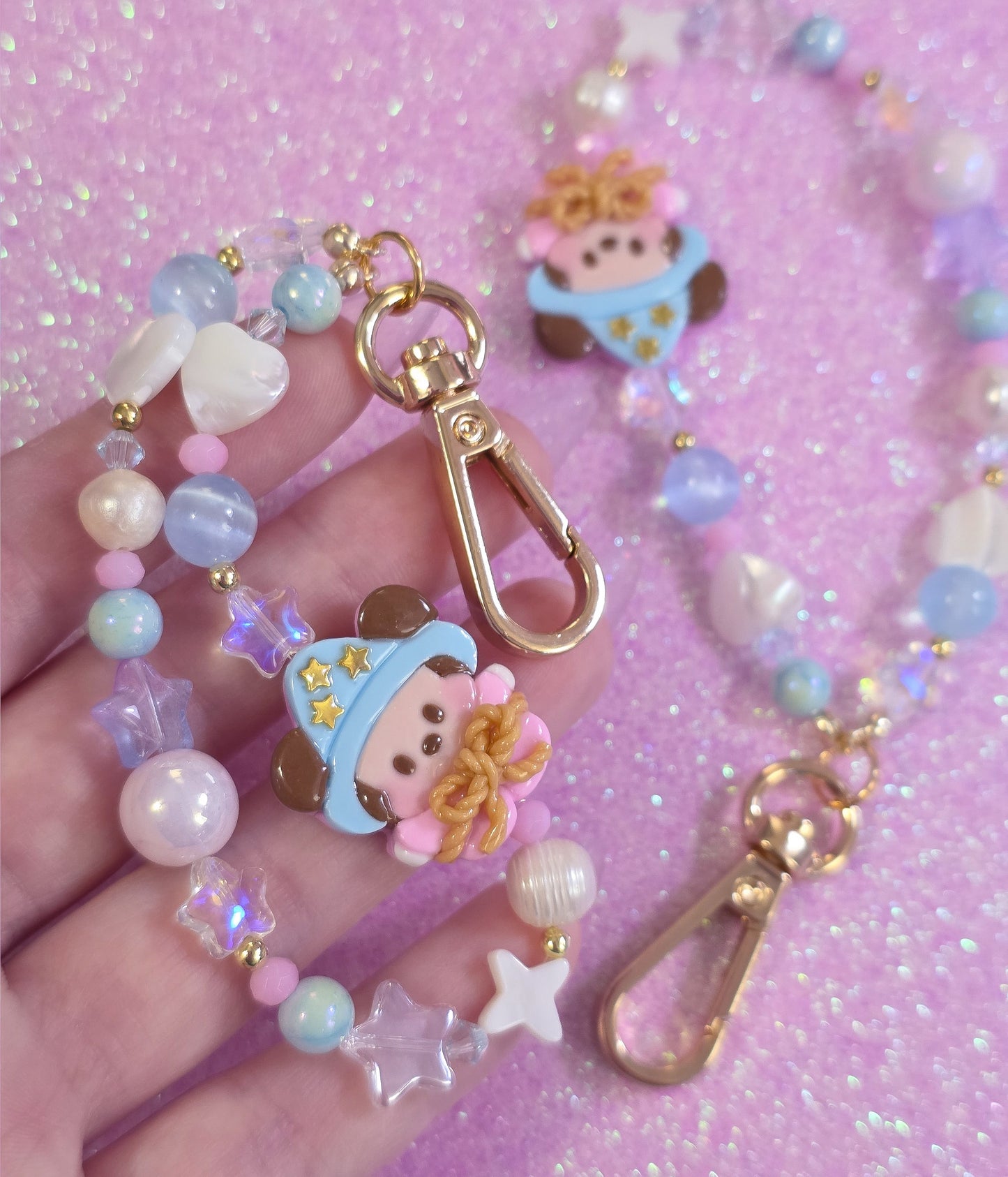Pastel Magic Mouse Phone Charm