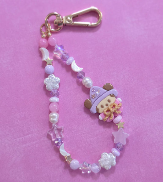 Pastel Magic Mouse Phone Charm