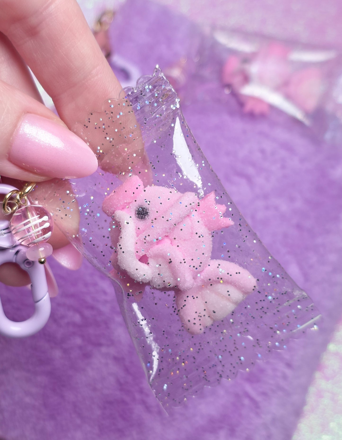 Magikarp Gummy Candy Bag Charm