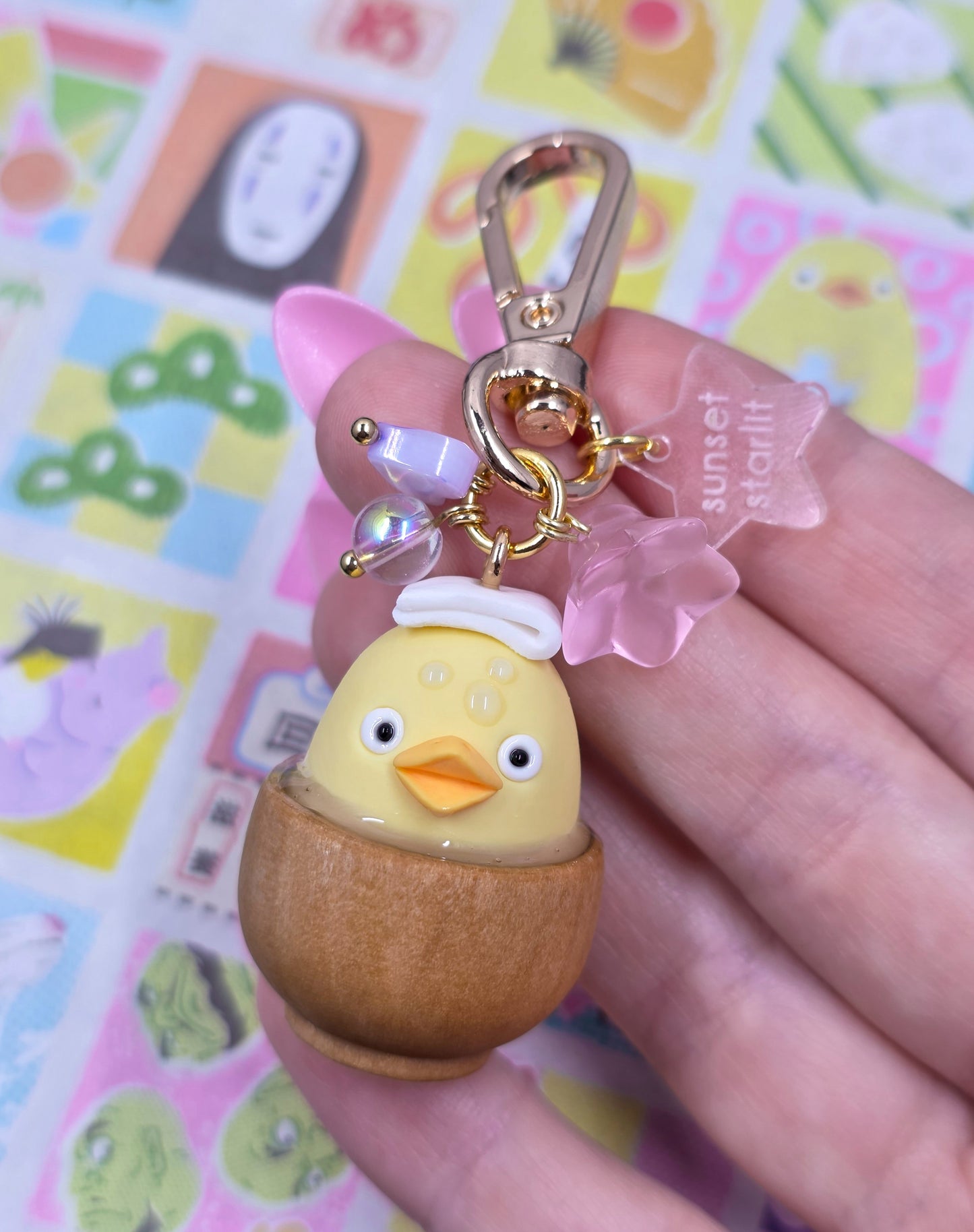 Bath Duck Bag Charm