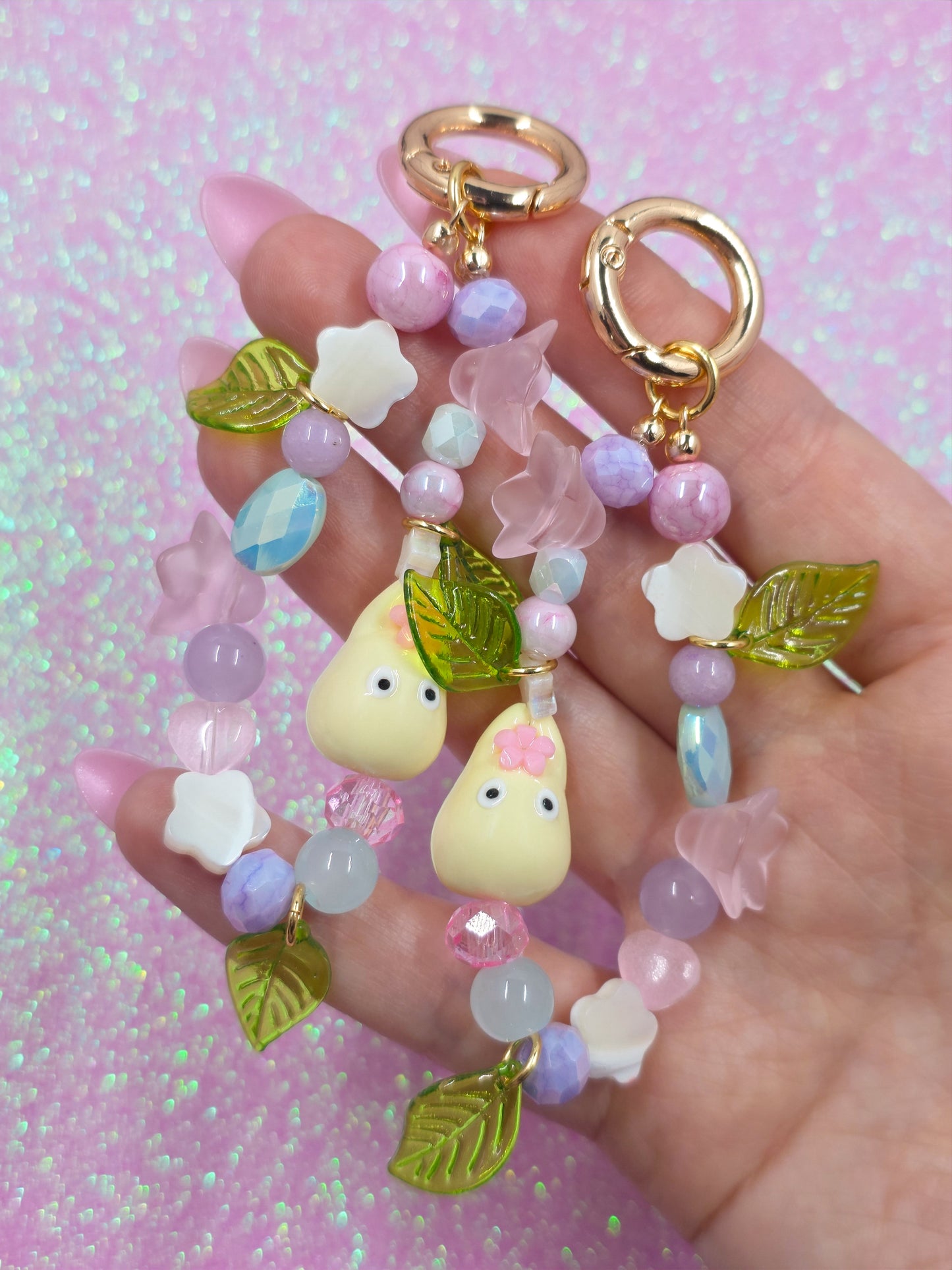 Mini Totoro Beaded Charm