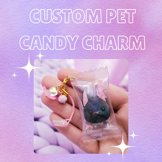 CUSTOM Made to Order Critter Style Pet Candy Charm