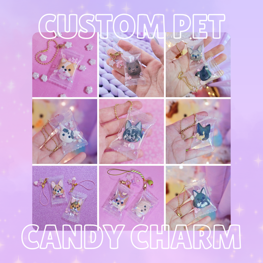 CUSTOM Pet Candy Charm