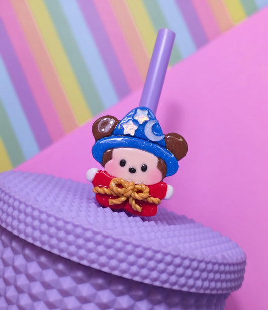 Magic Mouse Tumbler Straw Charm