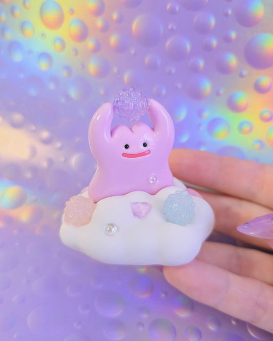 Purpley Pink Blob Mini Figure