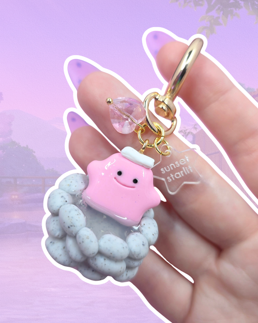 Bathing Blob Bag Charm