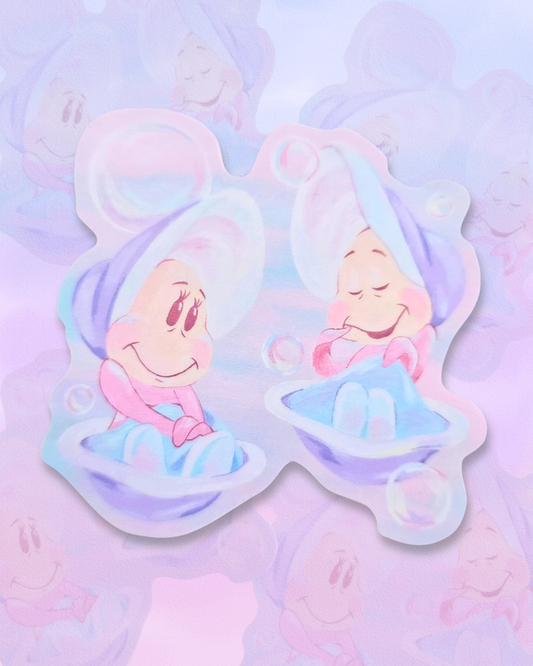 Baby Oyster Besties Vinyl Sticker