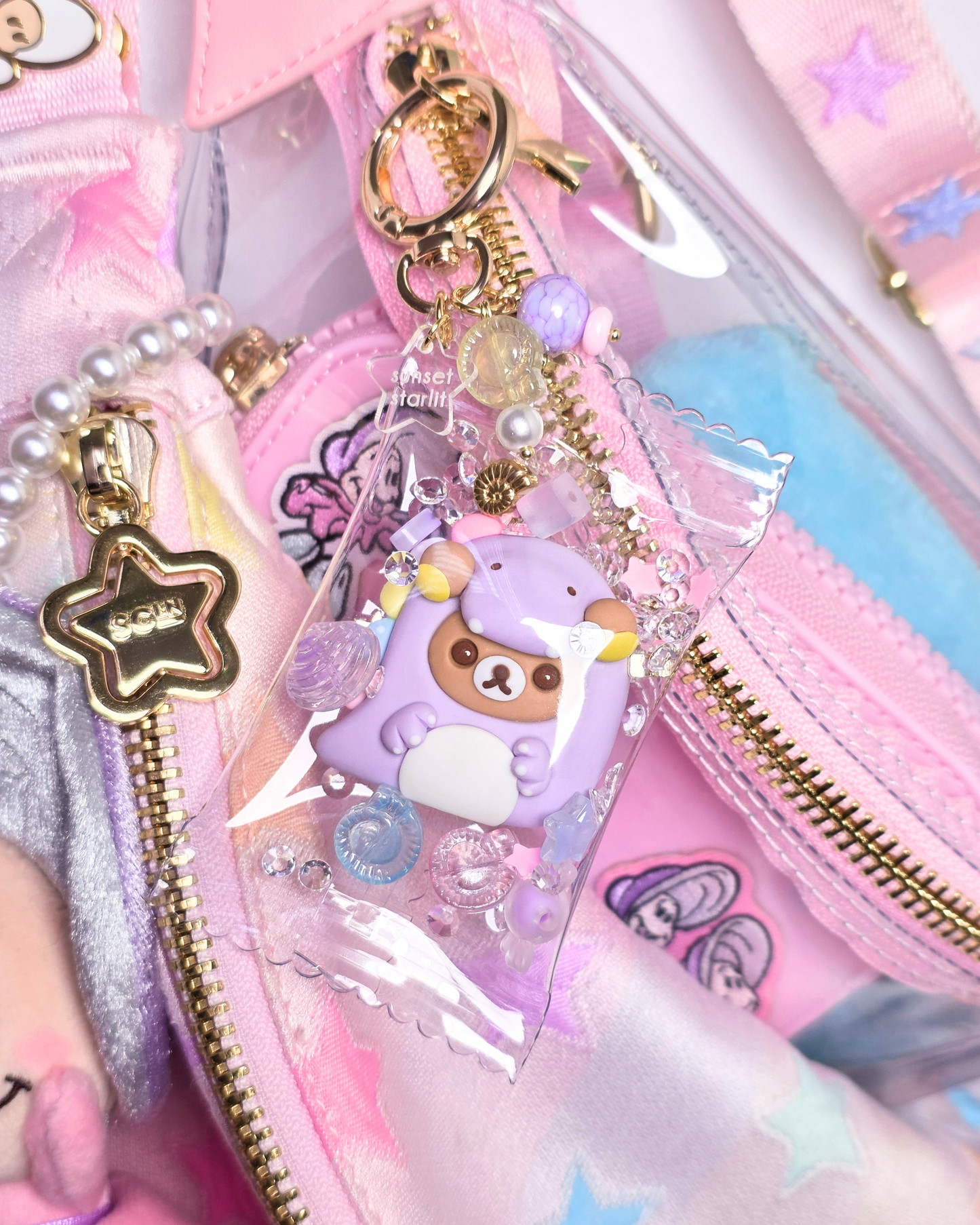 Dino Kuma Candy Bag Charm