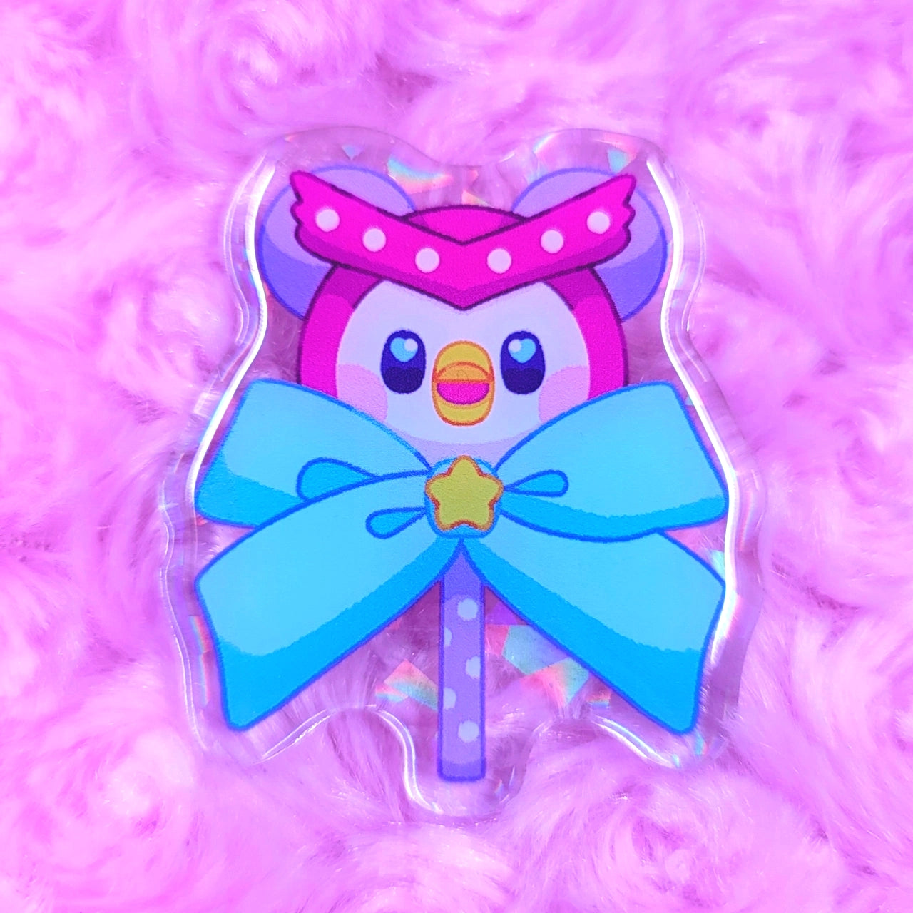 Celeste Lollipop Acrylic Pin